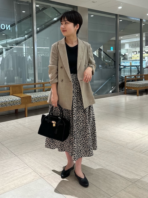 【専用】NOLLEY'S sophi スラブタフタノーカラーベルテッドコート36 専用】NOLLEY'S sophi スラブタフタノーカラーベルテッドコート