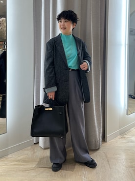 RIKOさん（レディース・155cm）の冬コーディネート