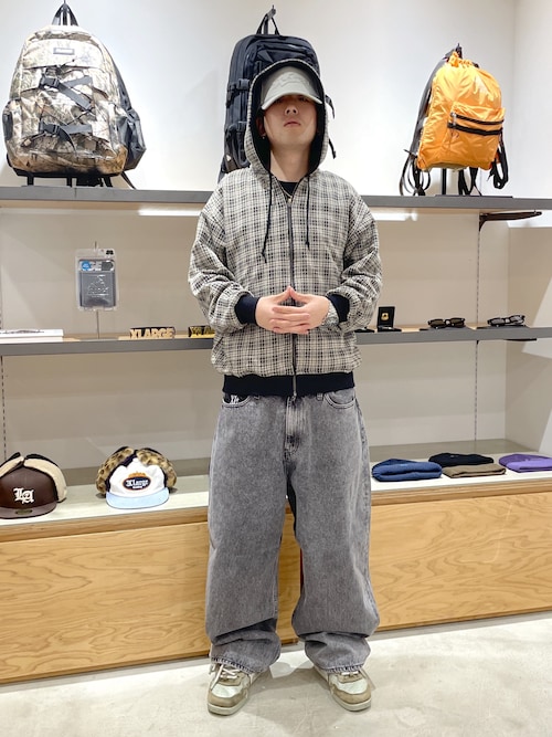 REVERSIBLE ZIP UP HOODED SWEATSHIRT（パーカー）｜XLARGE
