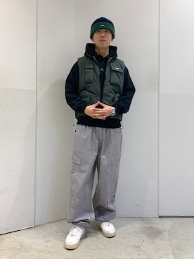 たかきさん（メンズ・180cm）の冬コーディネート