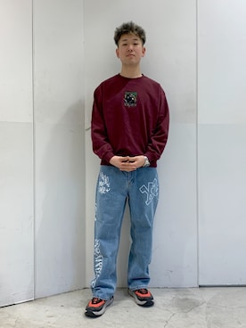 たかきさん（メンズ・180cm）の冬コーディネート