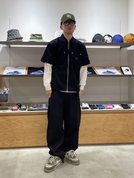 「XLARGE（エクストララージ）のアイテム」を使った、たかきさん（メンズ・180cm）の春コーディネート