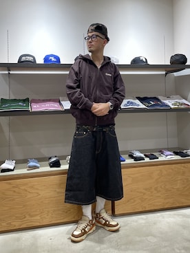 「XLARGE（エクストララージ）のCUSTOM SNAPBACK CAP（キャップ、その他）」を使った、たかきさん（メンズ・180cm）の夏コーディネート