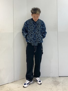 「XLARGE（エクストララージ）のアイテム（その他アウター）」を使った、たかきさん（メンズ・180cm）の秋コーディネート