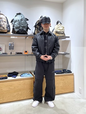 「アイテム（その他アウター）」を使った、たかきさん（メンズ・180cm）の冬コーディネート