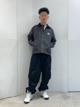 「FILA」｜たかきさん（メンズ・180cm）の秋コーディネート