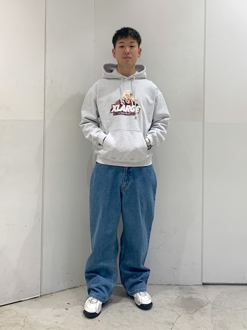 【a.m】パーカー JAPONISM OLD OG HOODED SWEAT SHIRT（パーカー）｜XLARGE（エクストラ