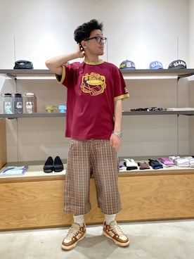 たかきさん（メンズ・180cm）の春コーディネート