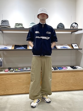 「XLARGE（エクストララージ）のアイテム」を使った、たかきさん（メンズ・180cm）の春コーディネート
