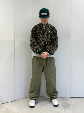 「XLARGE（エクストララージ）のアイテム（その他アウター）」を使った、たかきさん（メンズ・180cm）の冬コーディネート