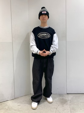 たかきさん（メンズ・180cm）の冬コーディネート