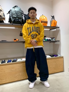 たかきさん（メンズ・180cm）の秋コーディネート
