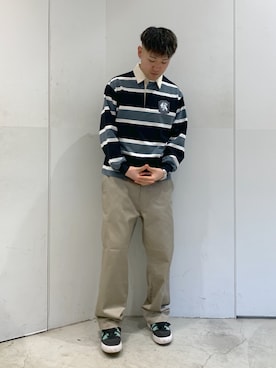 たかきさん（メンズ・180cm）の春コーディネート