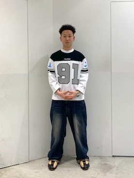 たかきさん（メンズ・180cm）の冬コーディネート