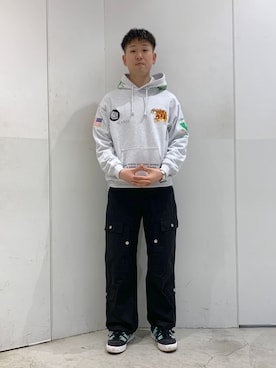 たかきさん（メンズ・180cm）の冬コーディネート