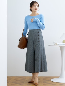 nissen Petit Modelsさん（レディース・153cm）の冬コーディネート