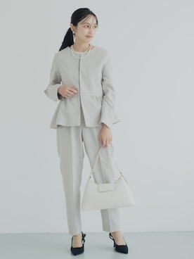 「nissen（ニッセン）のアイテム」を使った、nissen Petit Modelsさん（レディース・153cm）の冬コーディネート