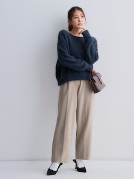 「nissen（ニッセン）のアイテム」を使った、nissen Petit Modelsさん（レディース・153cm）の秋コーディネート