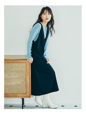 nissen Petit Modelsさん（レディース・152cm）の秋コーディネート