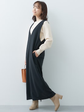 nissen Petit Modelsさん（レディース・143cm）の冬コーディネート