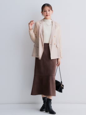 nissen Petit Modelsさん（レディース・153cm）の秋コーディネート