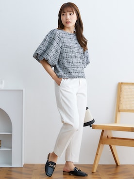 nissen Petit Modelsさん（レディース・152cm）の冬コーディネート