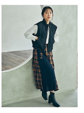 nissen Petit Modelsさん（レディース・152cm）の秋コーディネート