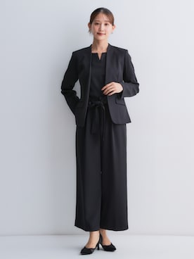 「アイテム（スーツセット）」を使った、nissen Petit Modelsさん（レディース・153cm）の秋コーディネート