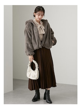 nissen Petit Modelsさん（レディース・153cm）の秋コーディネート