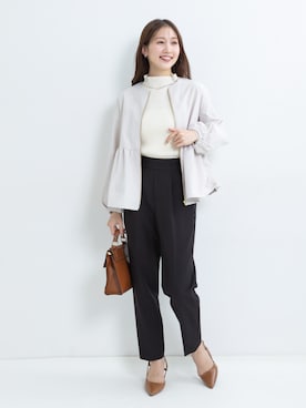 nissen Petit Modelsさん（レディース・153cm）の冬コーディネート