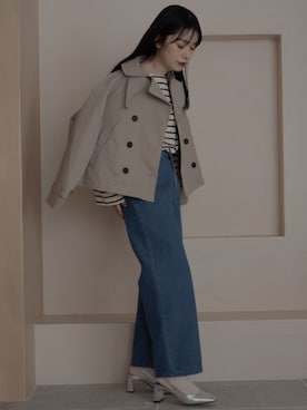 nissen Petit Modelsさん（レディース・152cm）の夏コーディネート