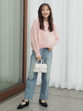 「nissen（ニッセン）のアイテム」を使った、nissen Petit Modelsさん（レディース・153cm）の秋コーディネート