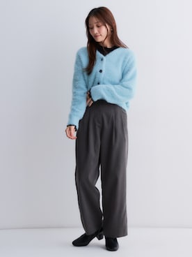 「nissen（ニッセン）のアイテム」を使った、nissen Petit Modelsさん（レディース・153cm）の秋コーディネート