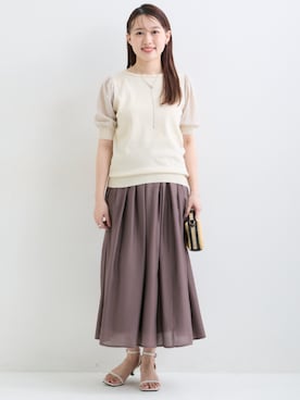 nissen Petit Modelsさん（レディース・149cm）の春コーディネート