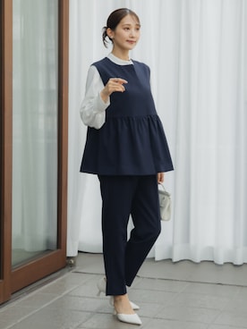 「nissen（ニッセン）のアイテム」を使った、nissen Petit Modelsさん（レディース・153cm）の夏コーディネート