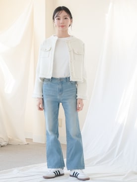 nissen Petit Modelsさん（レディース・155cm）の冬コーディネート