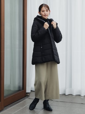 「nissen（ニッセン）のアイテム」を使った、nissen Petit Modelsさん（レディース・153cm）の秋コーディネート