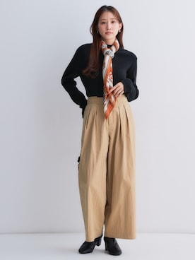 nissen Petit Modelsさん（レディース・153cm）の秋コーディネート