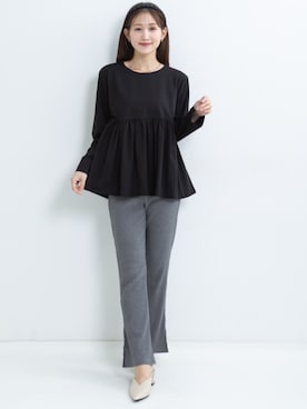 nissen Petit Modelsさん（レディース・153cm）の冬コーディネート