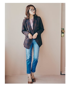 nissen Petit Modelsさん（レディース・153cm）の秋コーディネート