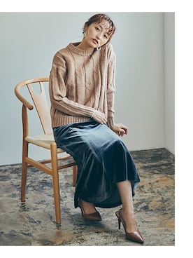 nissen Petit Modelsさん（レディース・153cm）の秋コーディネート