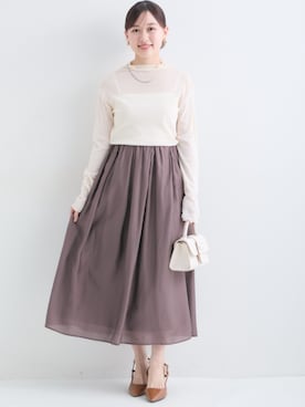 nissen Petit Modelsさん(レディース・149cm)の春コーディネート