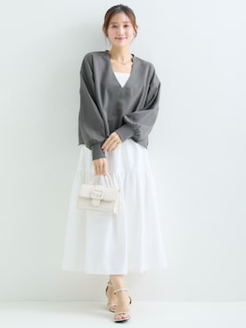 nissen Petit Modelsさん（レディース・153cm）の冬コーディネート