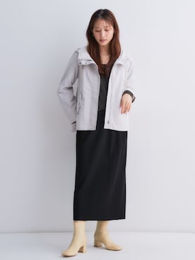 「アイテム（モッズコート）」を使った、nissen Petit Modelsさん（レディース・153cm）の秋コーディネート