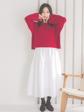 nissen Petit Modelsさん（レディース・155cm）の秋コーディネート