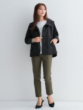 「nissen（ニッセン）のアイテム」を使った、nissen Petit Modelsさん（レディース・153cm）の秋コーディネート