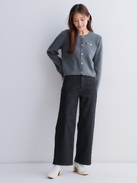 「nissen（ニッセン）のアイテム」を使った、nissen Petit Modelsさん（レディース・153cm）の秋コーディネート