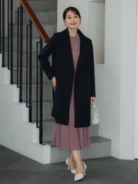 「nissen（ニッセン）のアイテム」を使った、nissen Petit Modelsさん（レディース・153cm）の秋コーディネート