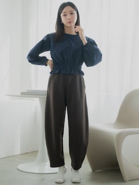 「Petitjo（プッチージョ）のアイテム」を使った、nissen Petit Modelsさん（レディース・155cm）の春コーディネート