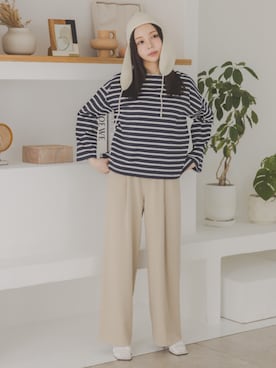 nissen Petit Modelsさん（レディース・155cm）の秋コーディネート